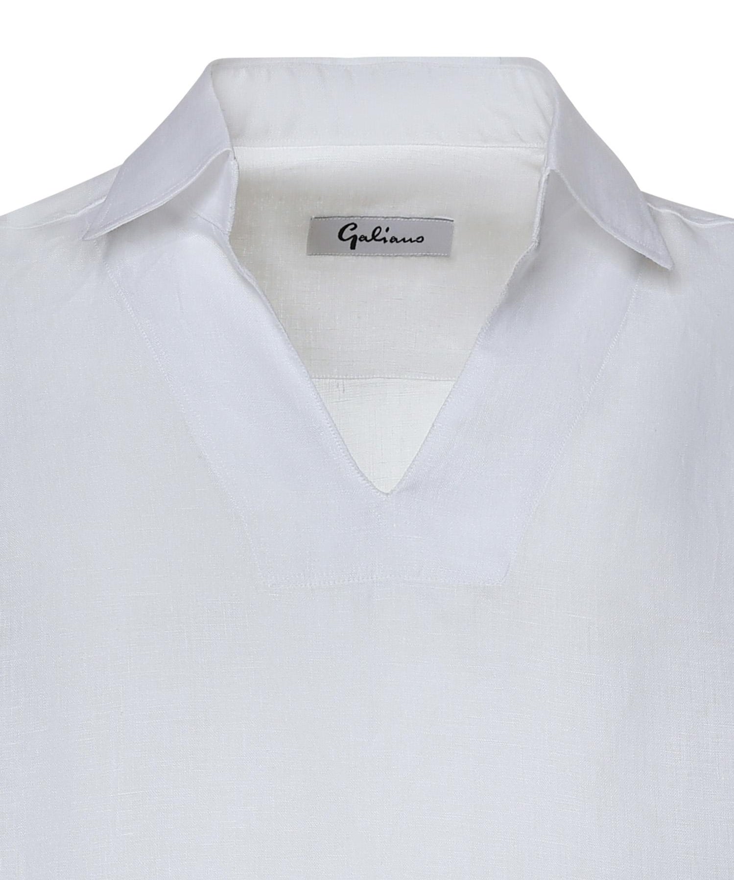 Polo Atlantis in lino ATLANTIS BIANCO GALIANO 
