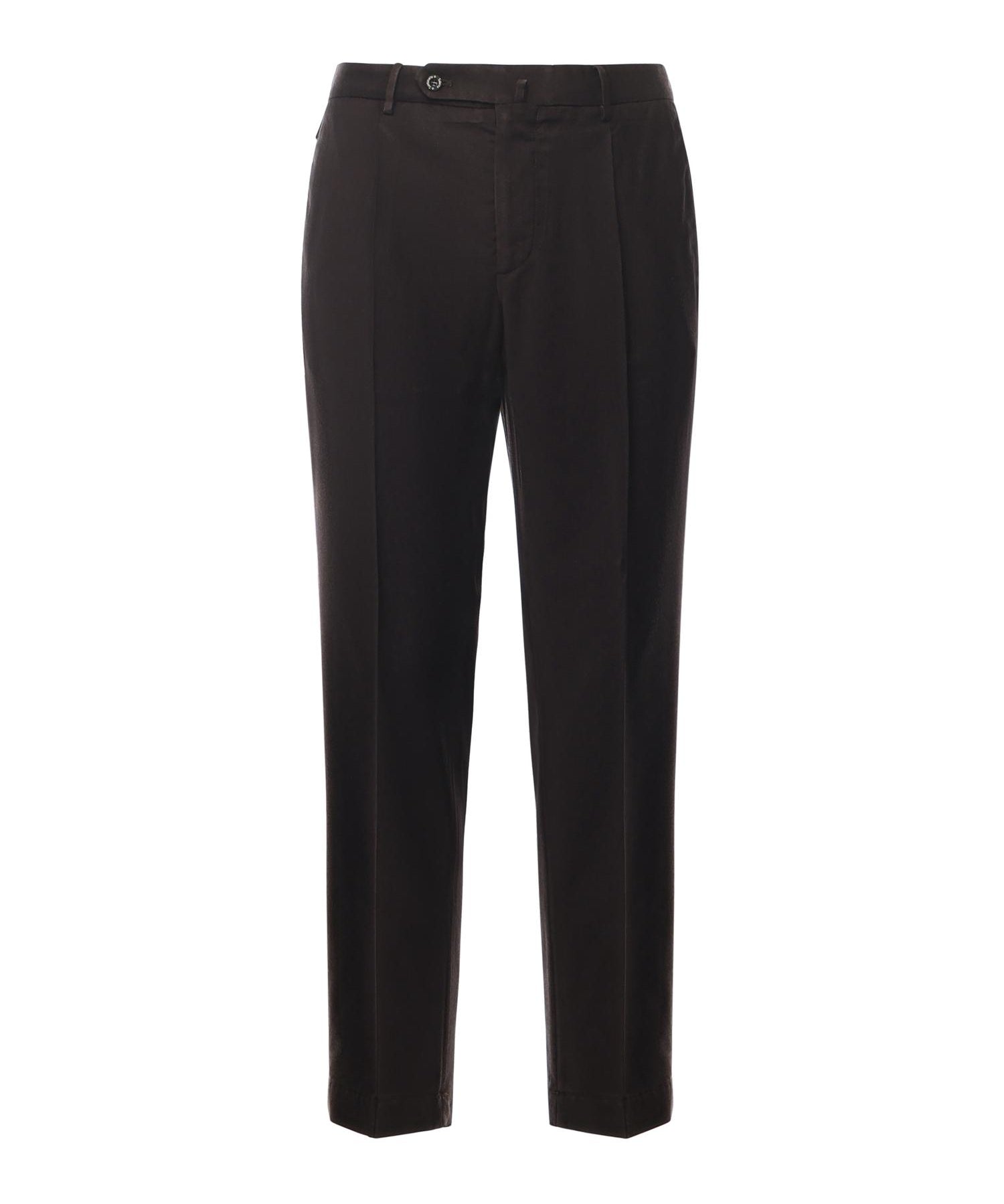 Pantalone in lana con pinces FL3993 58 SANTANIELLO 