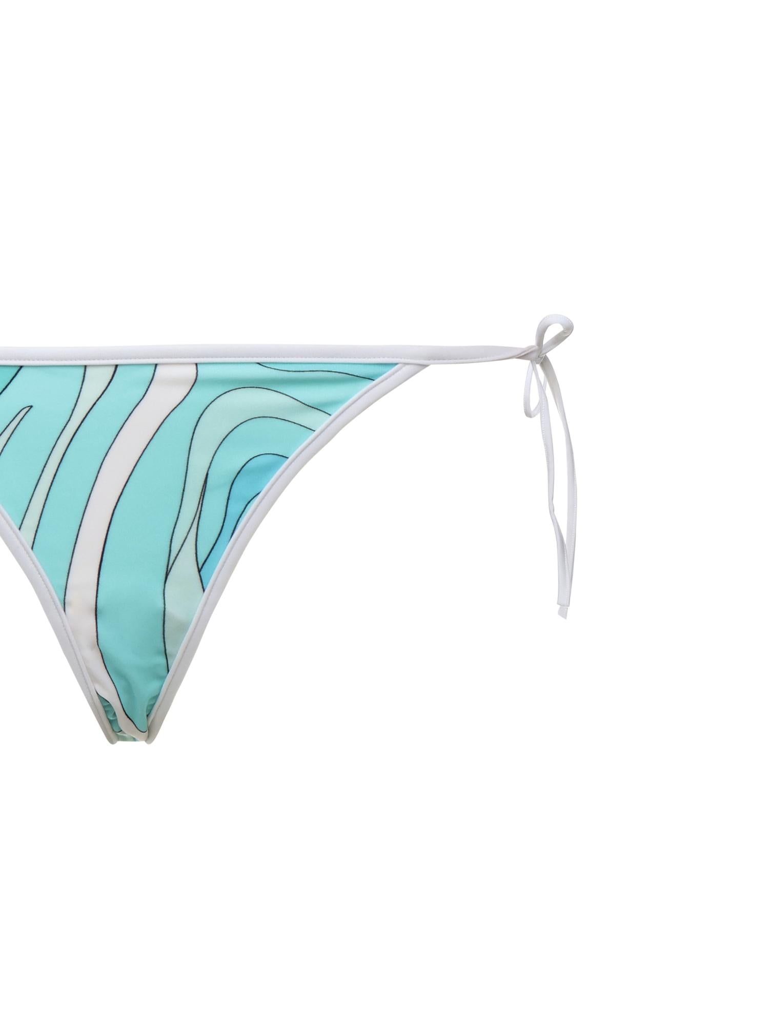 Slip bikini con stampa marmo 5UMX76 5U775067 PUCCI 