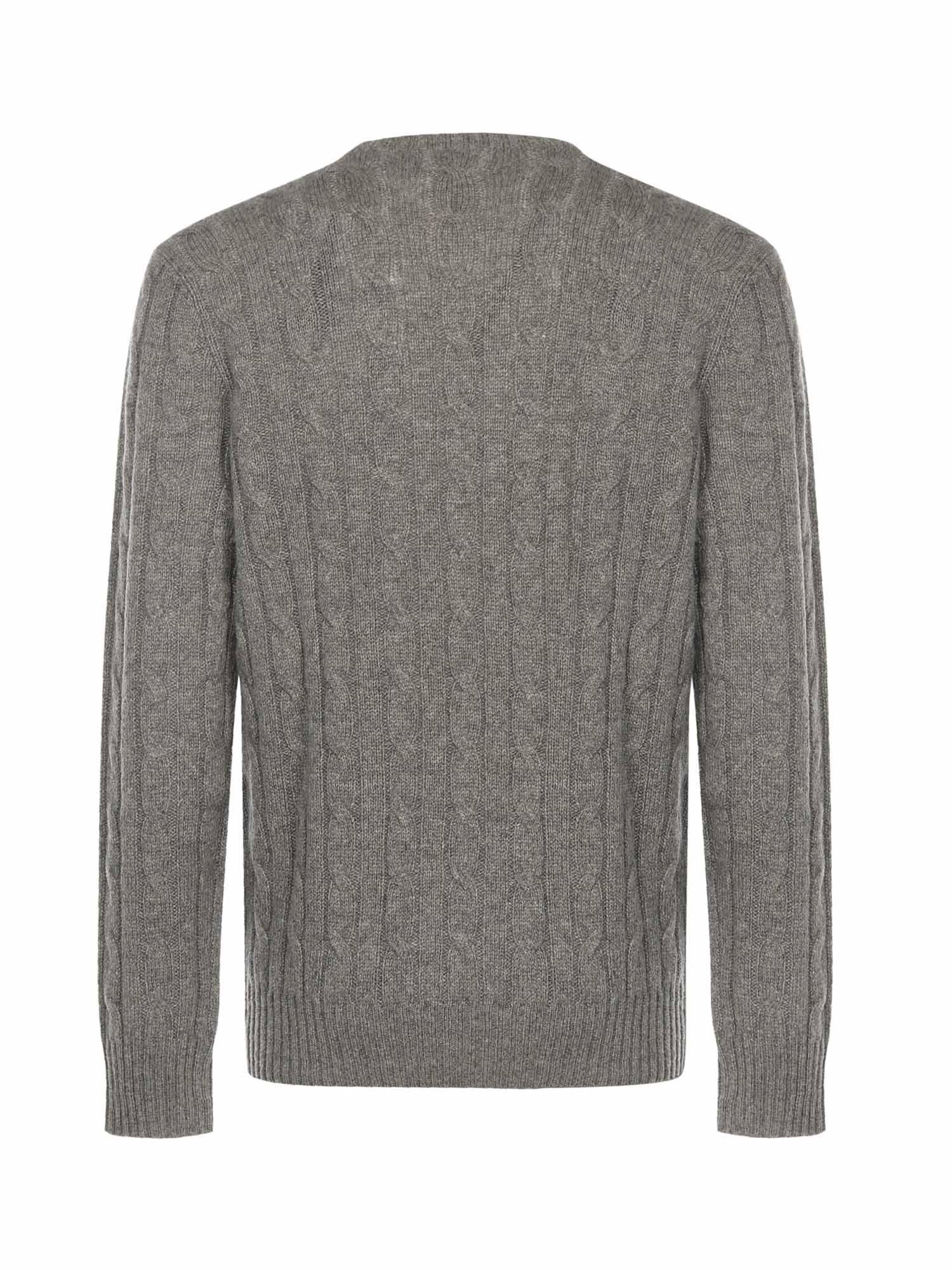 Maglia in cashmere a trecce 710876728 009 POLO RALPH LAUREN 