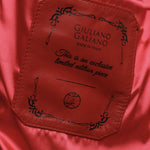 Giubbotto Go Hard in pelle GO HARD COCCONERO GIULIANO GALIANO 