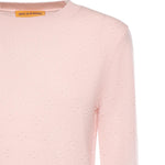 Maglione Compass Shrunken Crew in cashmere W40010PL POWDER PINK GUEST IN RESIDENCE 