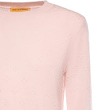 Maglione Compass Shrunken Crew in cashmere W40010PL POWDER PINK GUEST IN RESIDENCE 