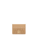 Portacarte in nappa matelassé 5MC076 AFPPF098L MIU MIU 