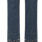 Jeans in denim con cabochons 7V3DE05P B0W558 VALENTINO GARAVANI 