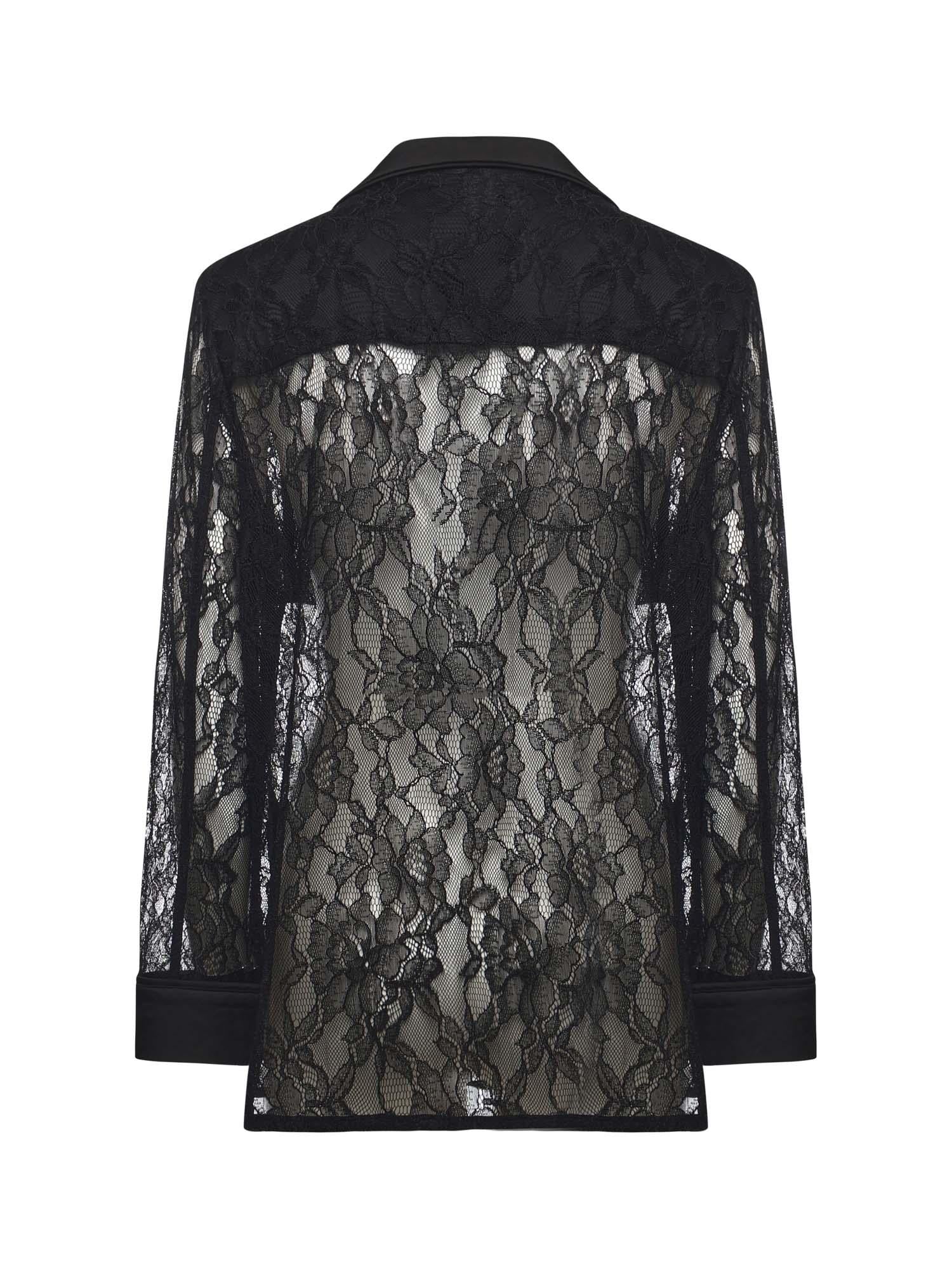 Giacca in pizzo e satin 105502 A2R7Z99 PINKO 