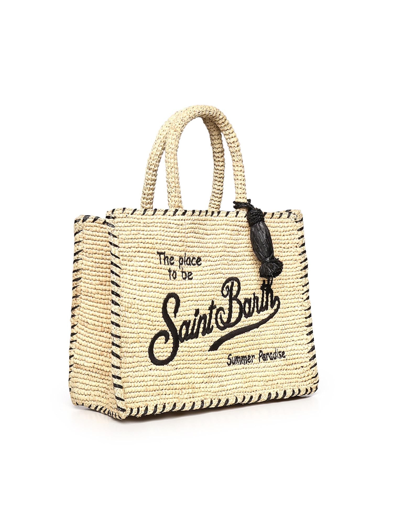 Borsa Colette in rafia COL0013 09045L MC2 SAINT BARTH 