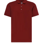 Polo in piquet stretch NPMB252135STDW R002 FAY 