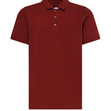 Polo in piquet stretch NPMB252135STDW R002 FAY 