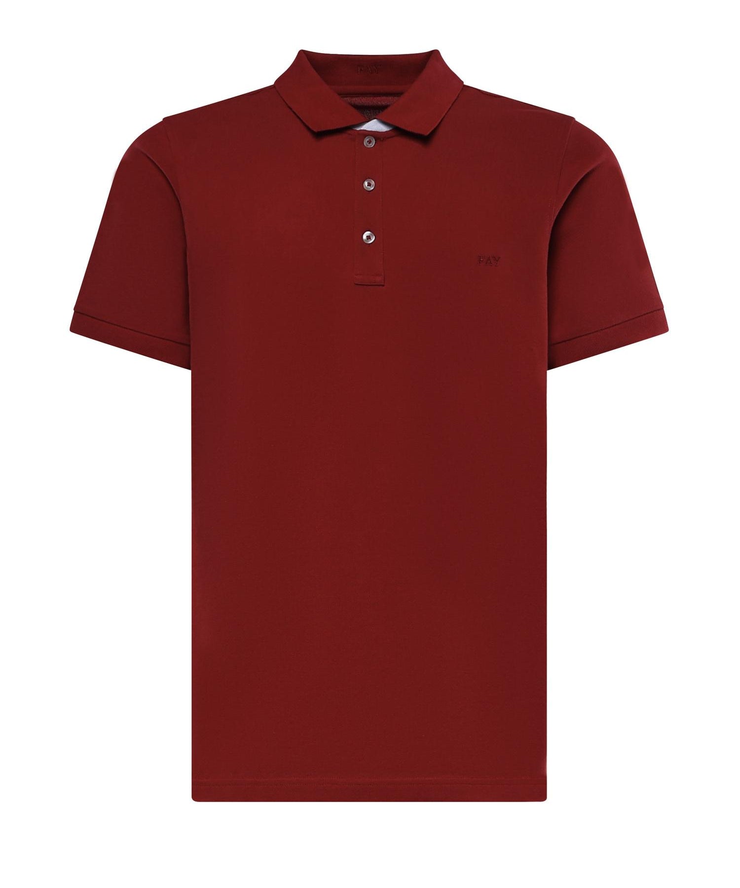 Polo in piquet stretch NPMB252135STDW R002 FAY 
