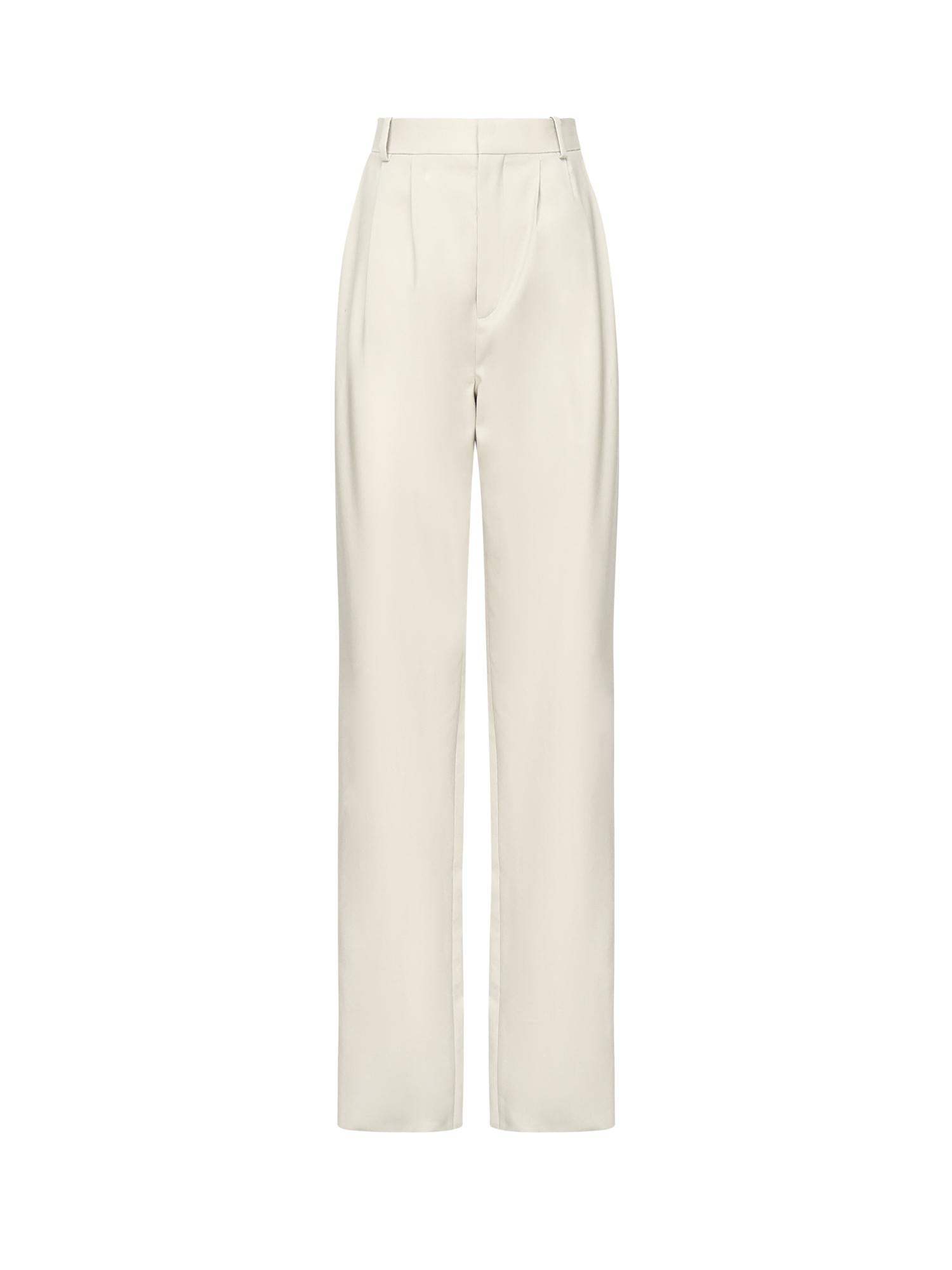 Pantaloni in lana leggera 823734 Y2L822630 SAINT LAURENT 