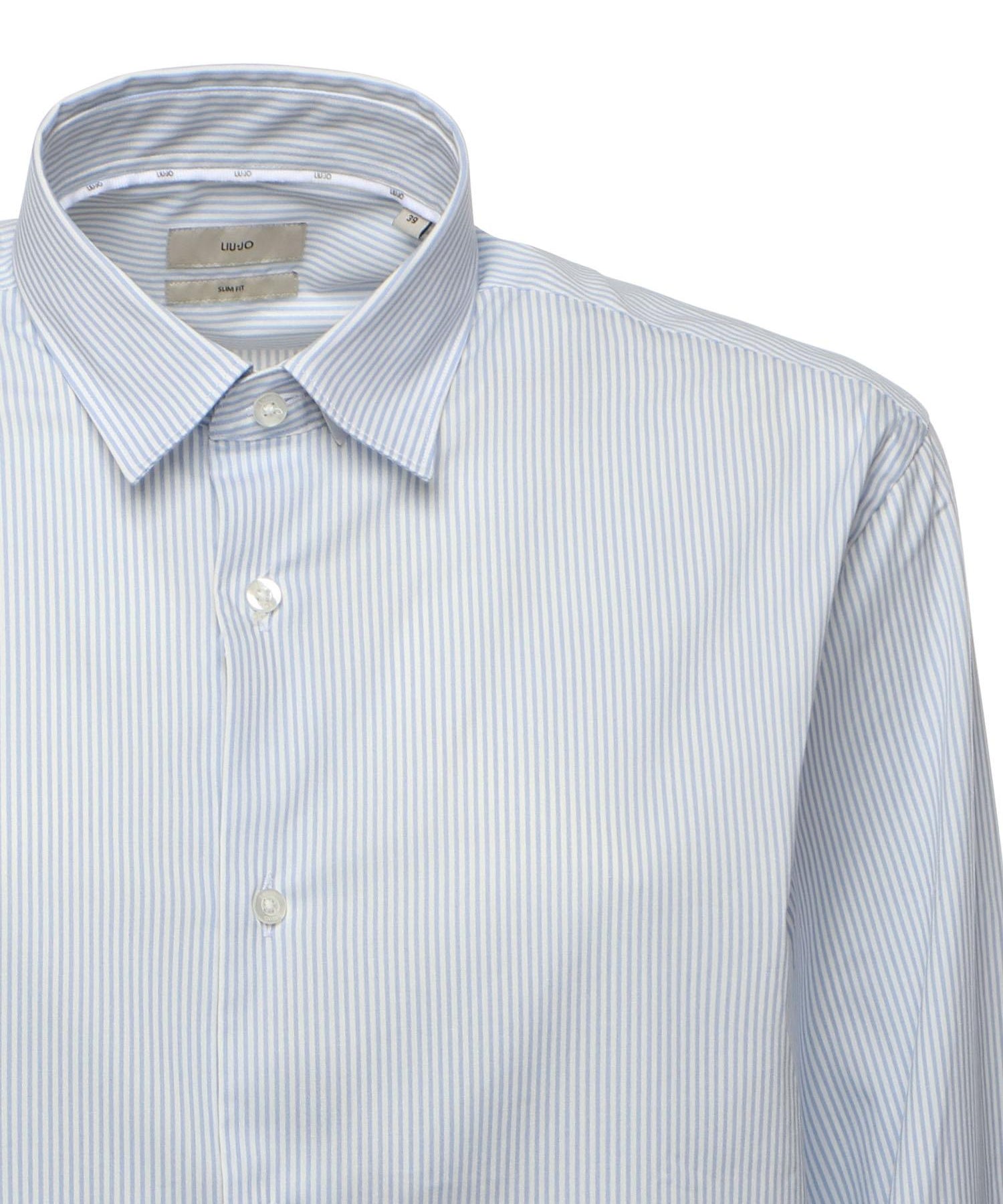 Camicia in cotone QF5097 T4354M9801 LIU JO 