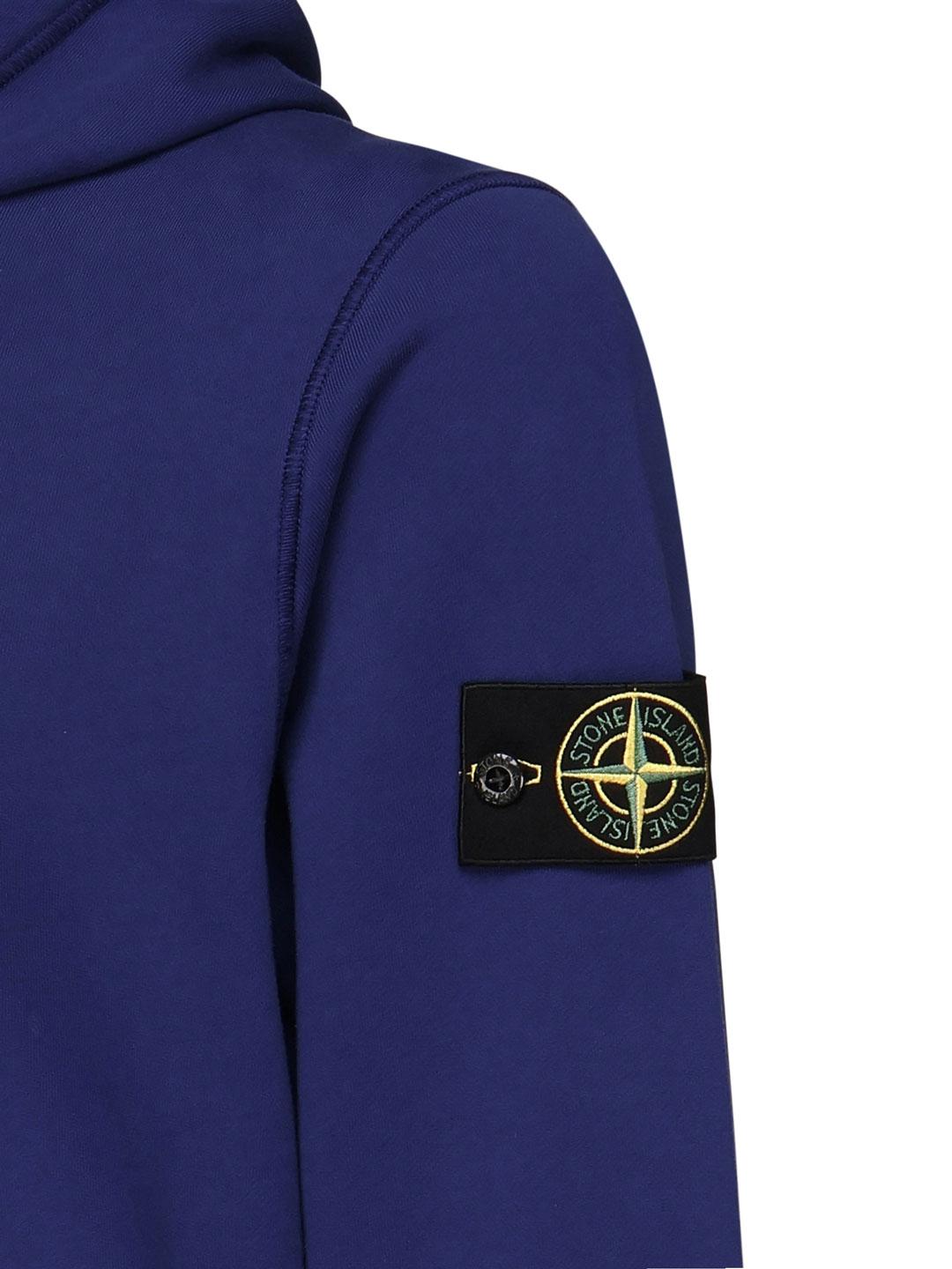 Felpa con cappuccio con coulisse e tasche K1S156100045 S0051V0022 STONE ISLAND 