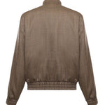 Giacca 'La Trackjacket Chevron' in lana IJT214WV009 BN Drôle de Monsieur 