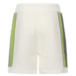Shorts a righe all'uncinetto MSP26KW1208 01 CASABLANCA 