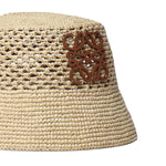 Bob Anagram in rafia e pelle di vitello<BR/> K820HB1XD0 2123 LOEWE 