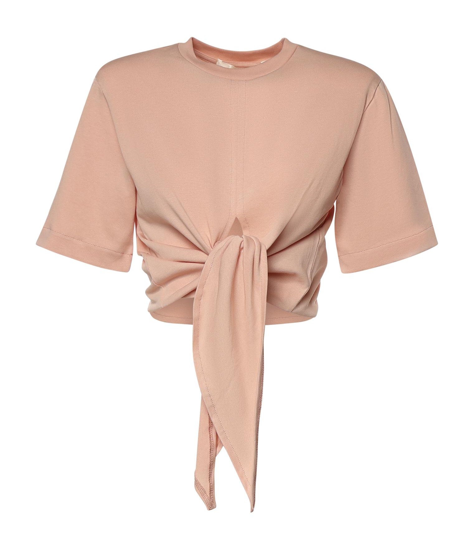 T-shirt cropped in cotone 26SSNTP-0002 POLVERE NINEMINUTES 