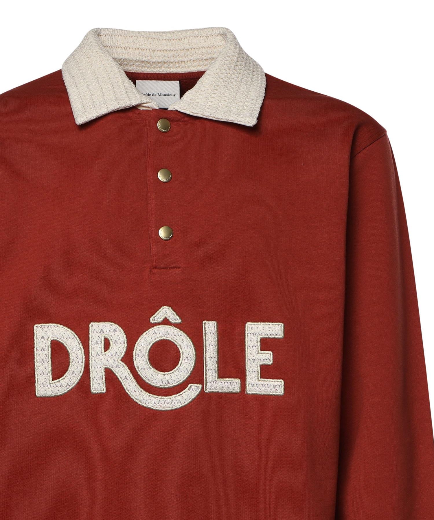 Polo in cotone con logo KPL168CO127 DRD Drôle de Monsieur 