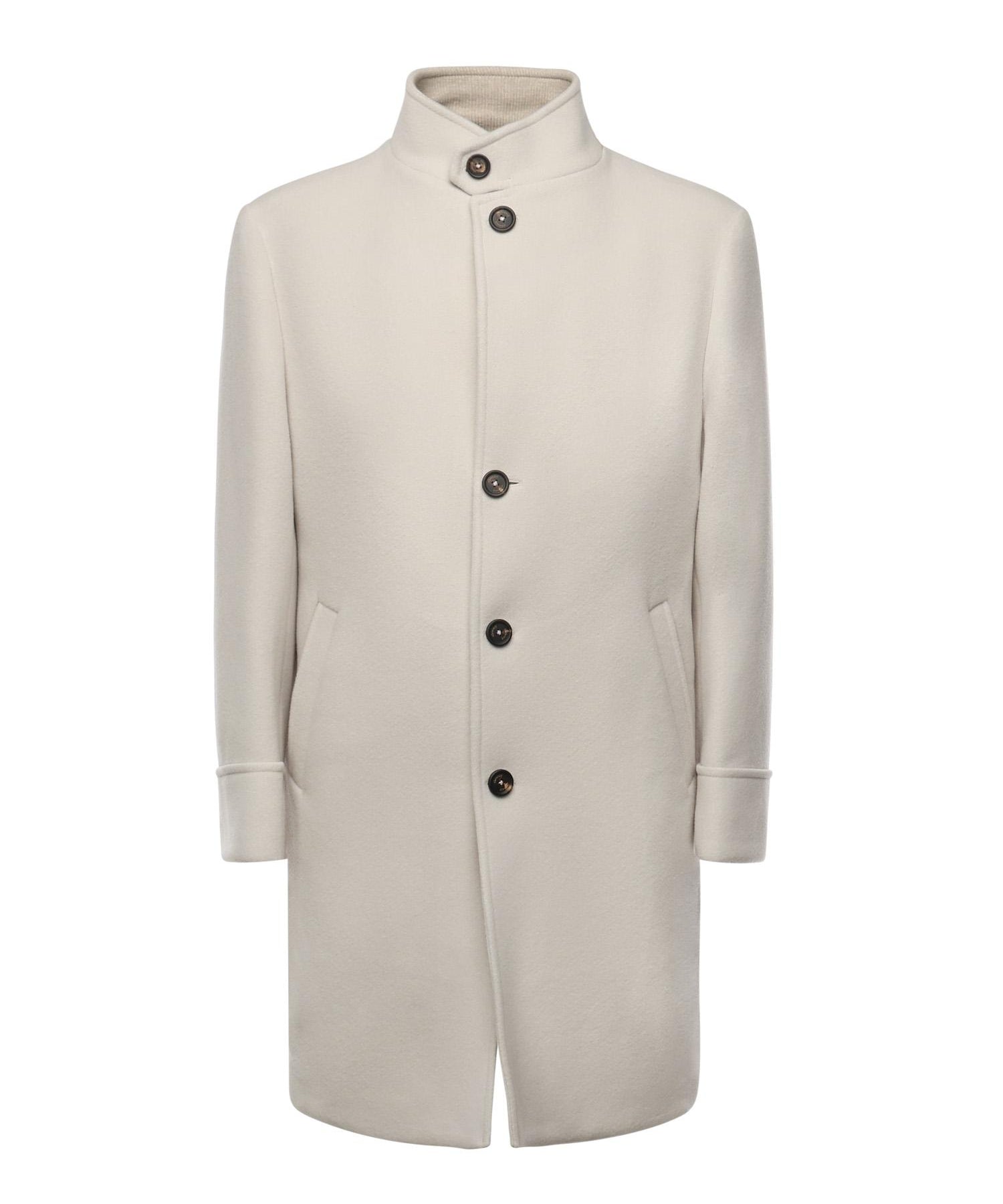 Cappotto monopetto in lana L70CAPL03TES0L051 02 ELEVENTY 