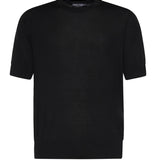 Maglia girocollo in seta GXX03Z JBSO5N0000 DOLCE & GABBANA 