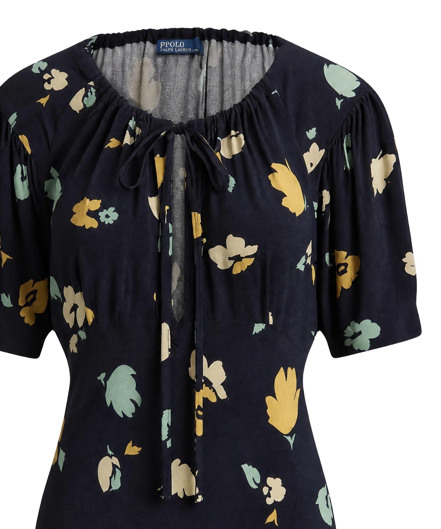 Abito midi con stampa floreale 211B17484 001 POLO RALPH LAUREN 