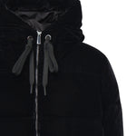 Giacca imbottita con cappuccio in velluto GEN0003 00593G MC2 SAINT BARTH 
