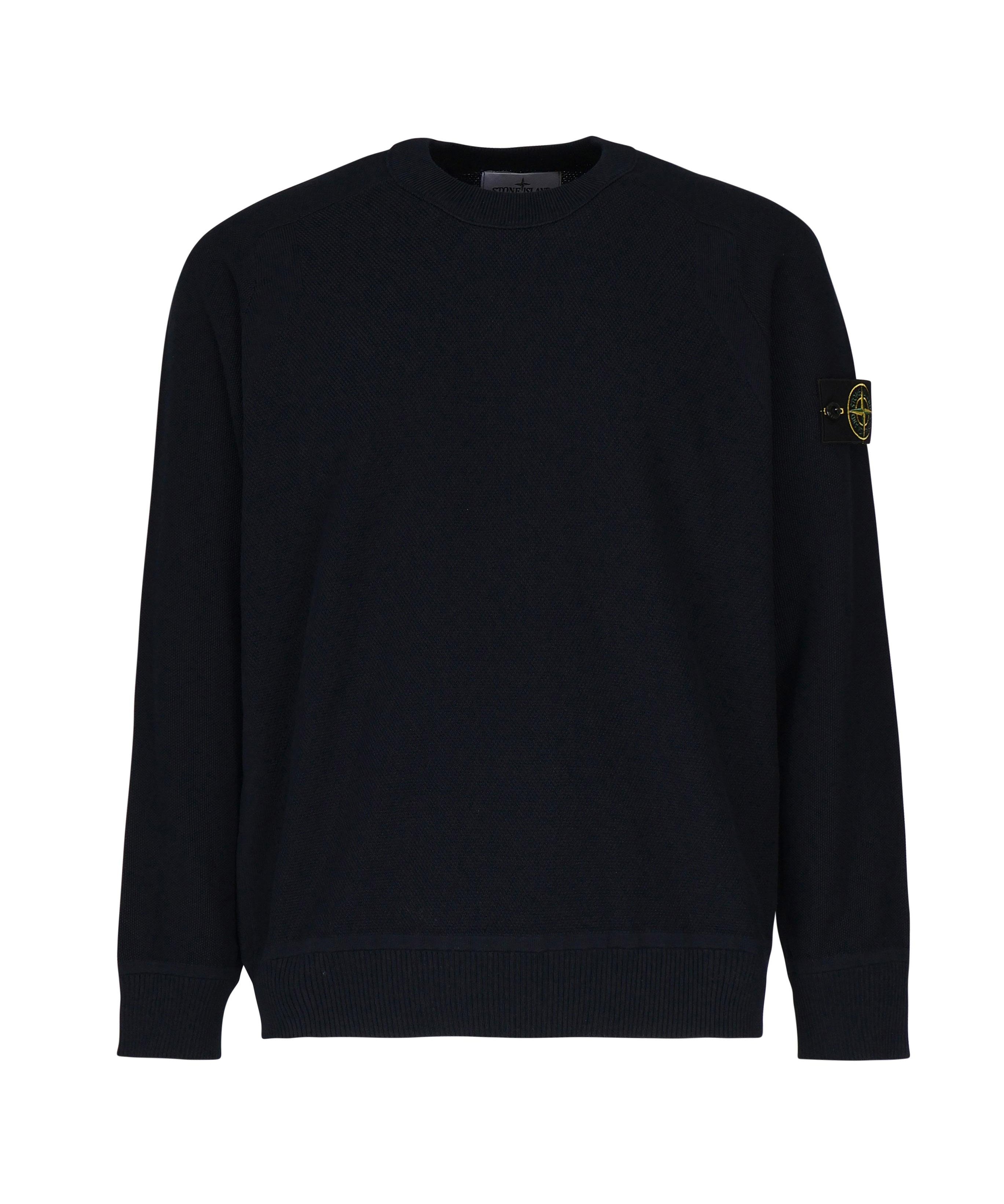 Maglione girocollo con costine K1S155100036 S00B5V0020 STONE ISLAND 