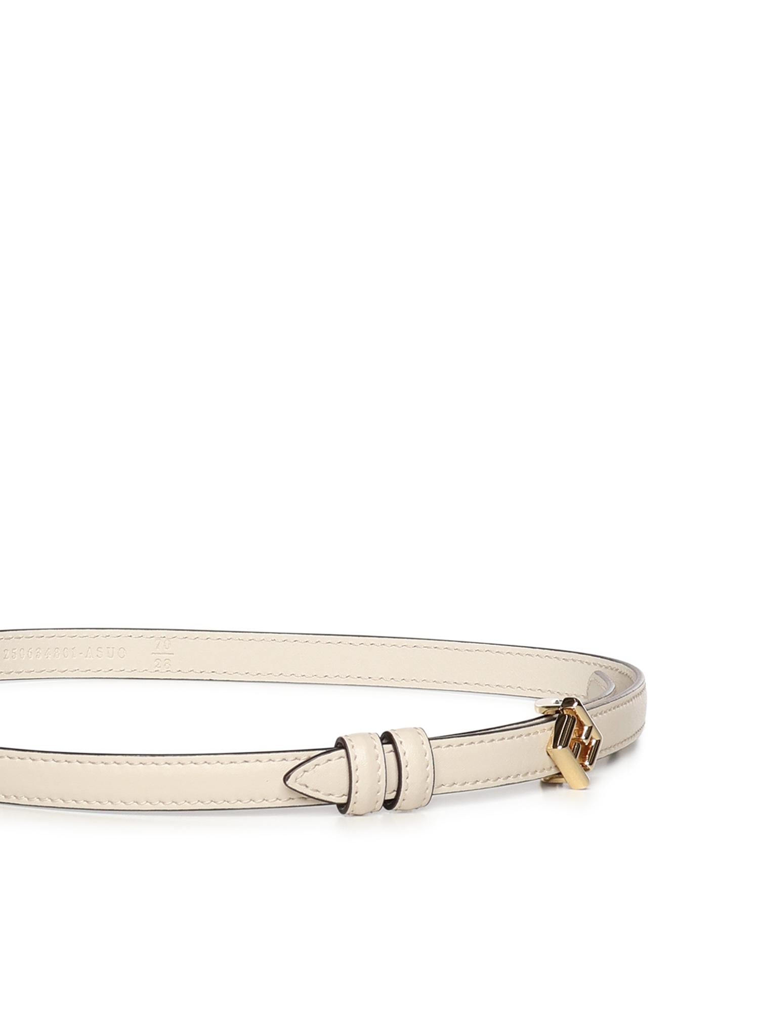 Cintura FF Diamonds in pelle 8C0765 ASUOF0VWM FENDI 