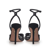 Sandali Shear in suede e mesh SSHHIGS0 SFE000 AQUAZZURA 
