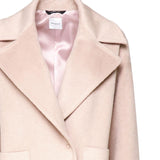 Cappotto in panno di lana 25AL112 ROSA ALISHEVA 