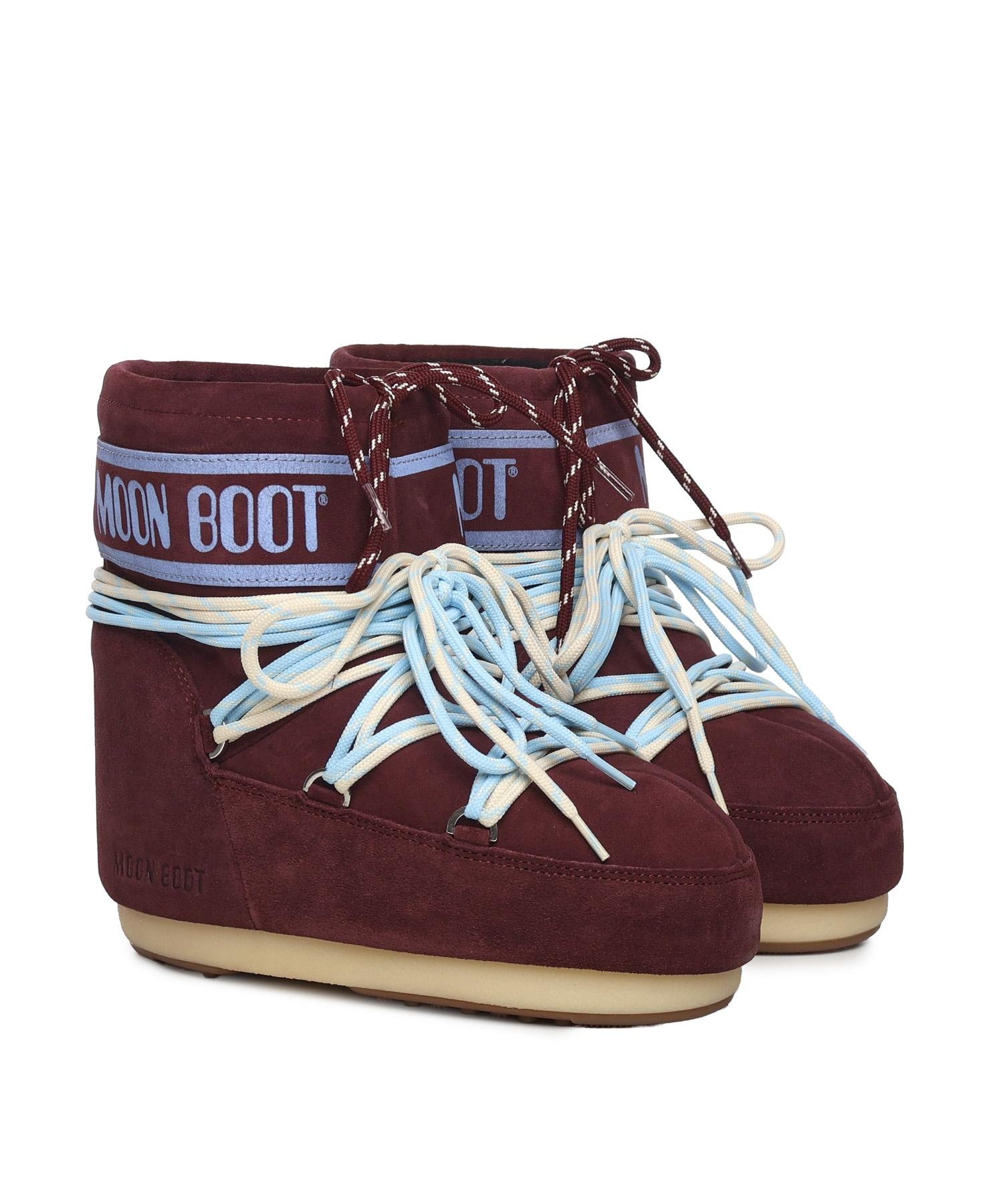 Stivale Icon low in pelle scamosciata 80D1409670 D013 MOON BOOT 