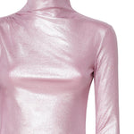 Abito collo alto con scollo T150162A TJV040PINK THE ANDAMANE 