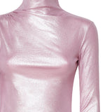 Abito collo alto con scollo T150162A TJV040PINK THE ANDAMANE 