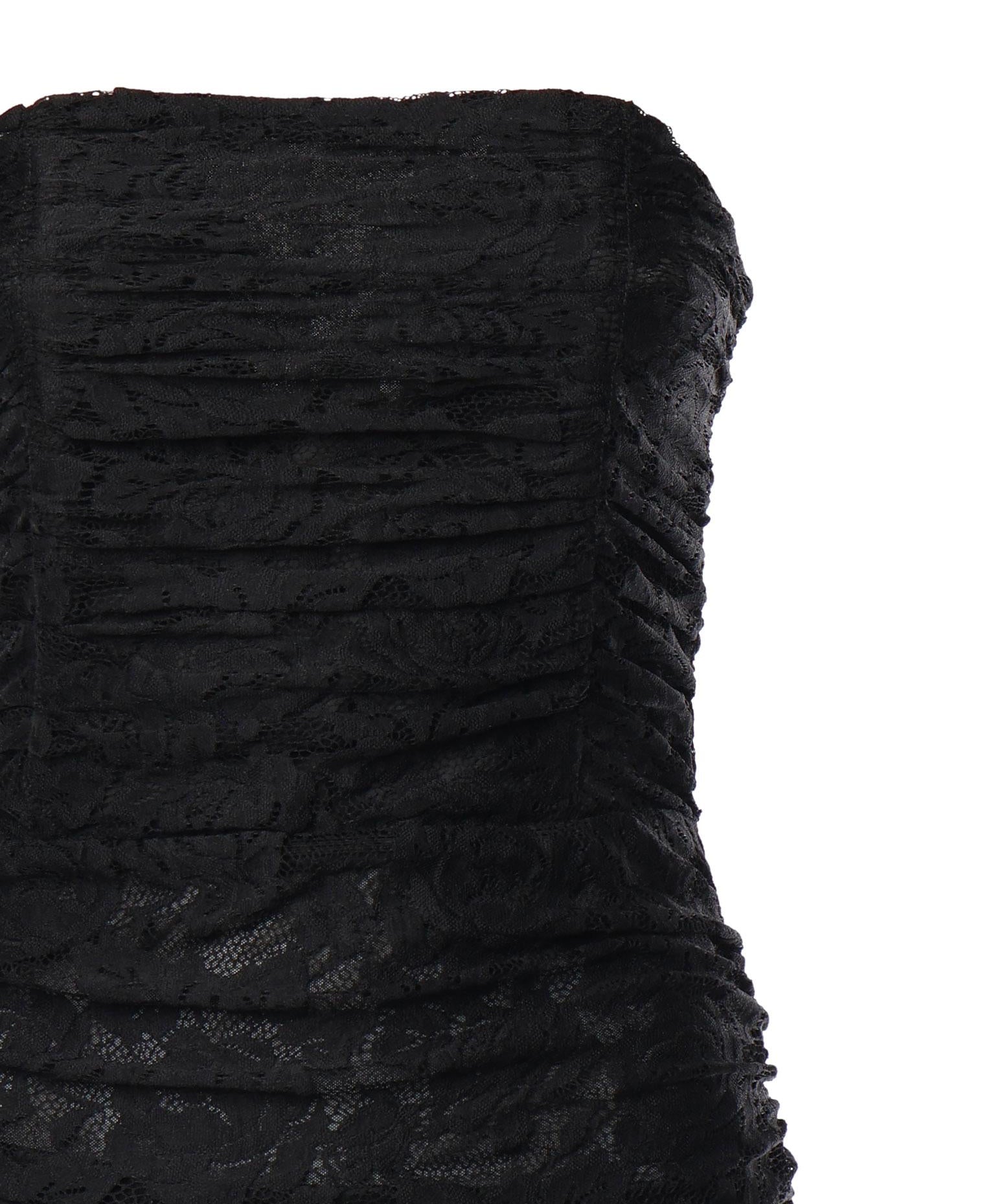 Midi dress in pizzo AUW4LACE BLACK ALBERTO AUDENINO 