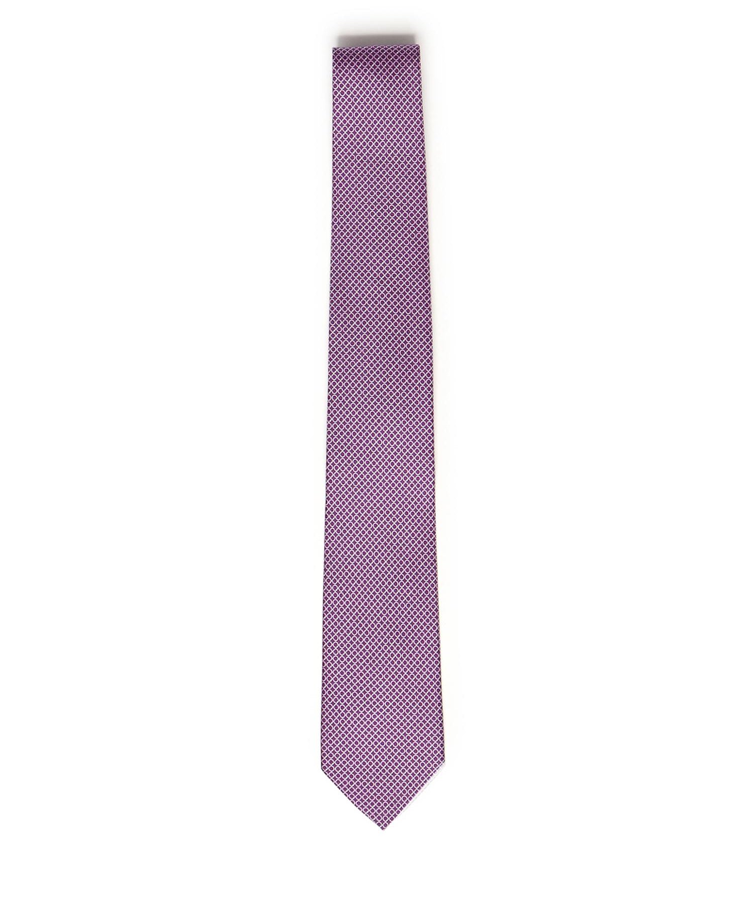 Cravatta in seta con stampa 351312 788896005 FERRAGAMO 