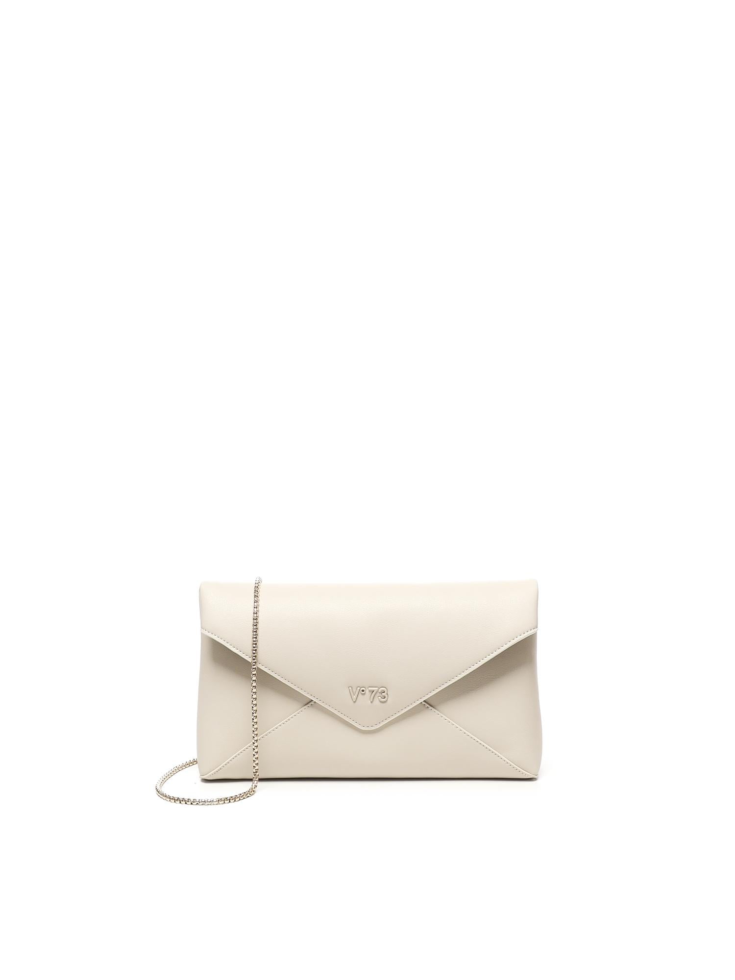 Pochette Demi con logo 73BS9EQ01 DEMIECRU V° 73 