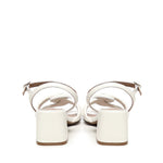 Sandalo con nodo intrecciato A55212 CREAM CARMENS 