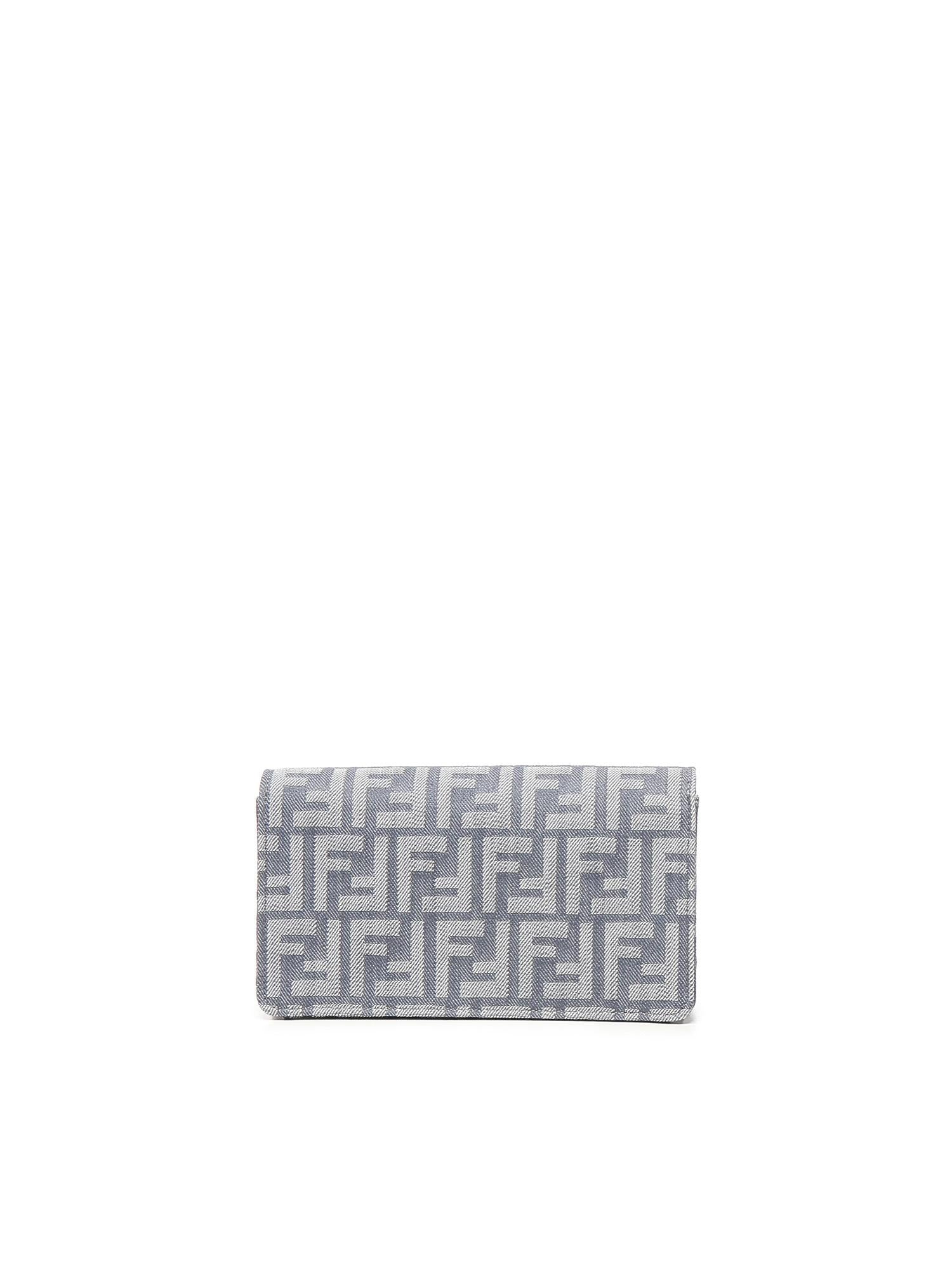 Portafoglio Baguette con catena 8M0498 AUT4F1SXQ FENDI 
