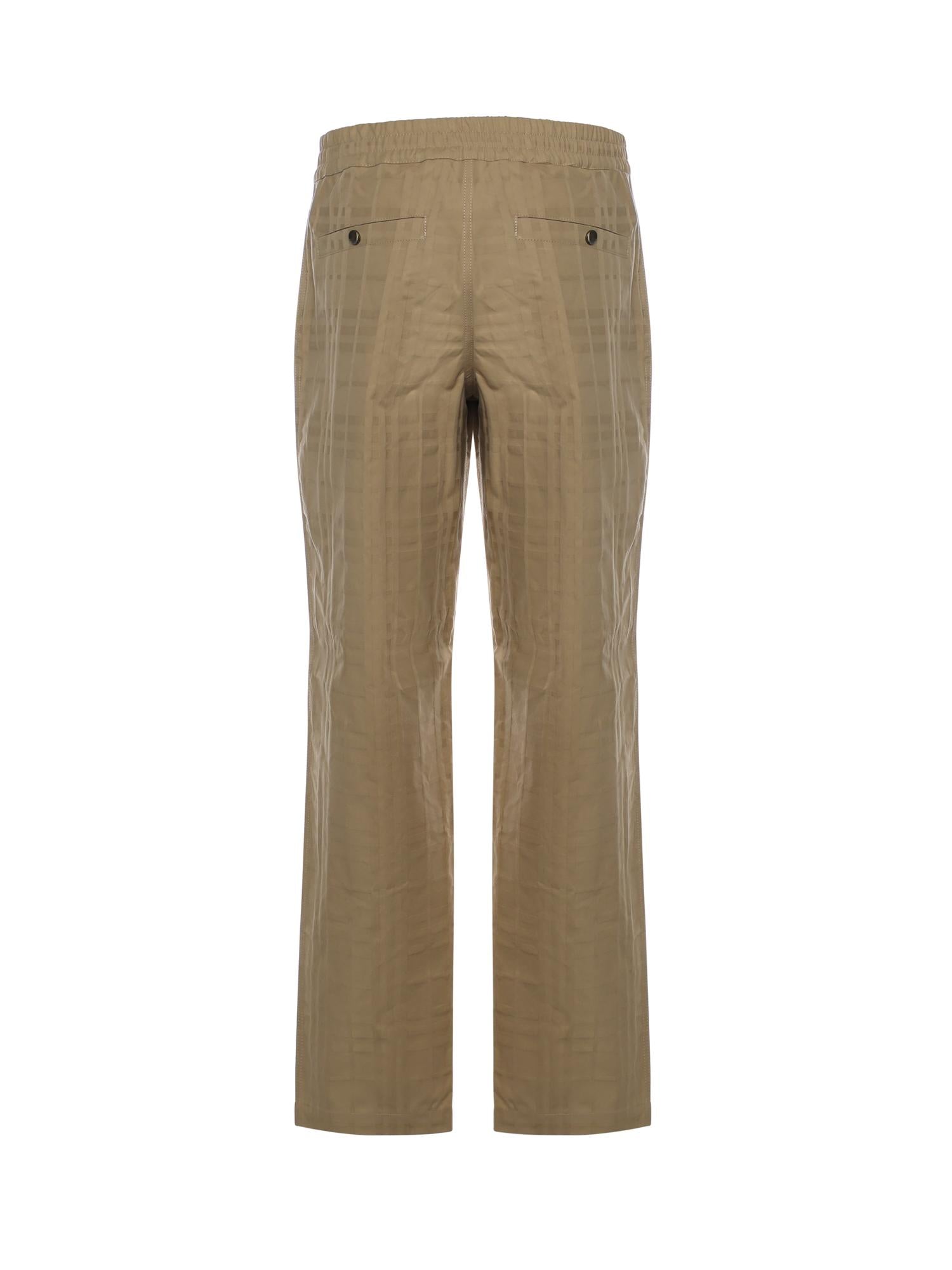 Pantaloni in cotone Check 8117841 C2386 BURBERRY 
