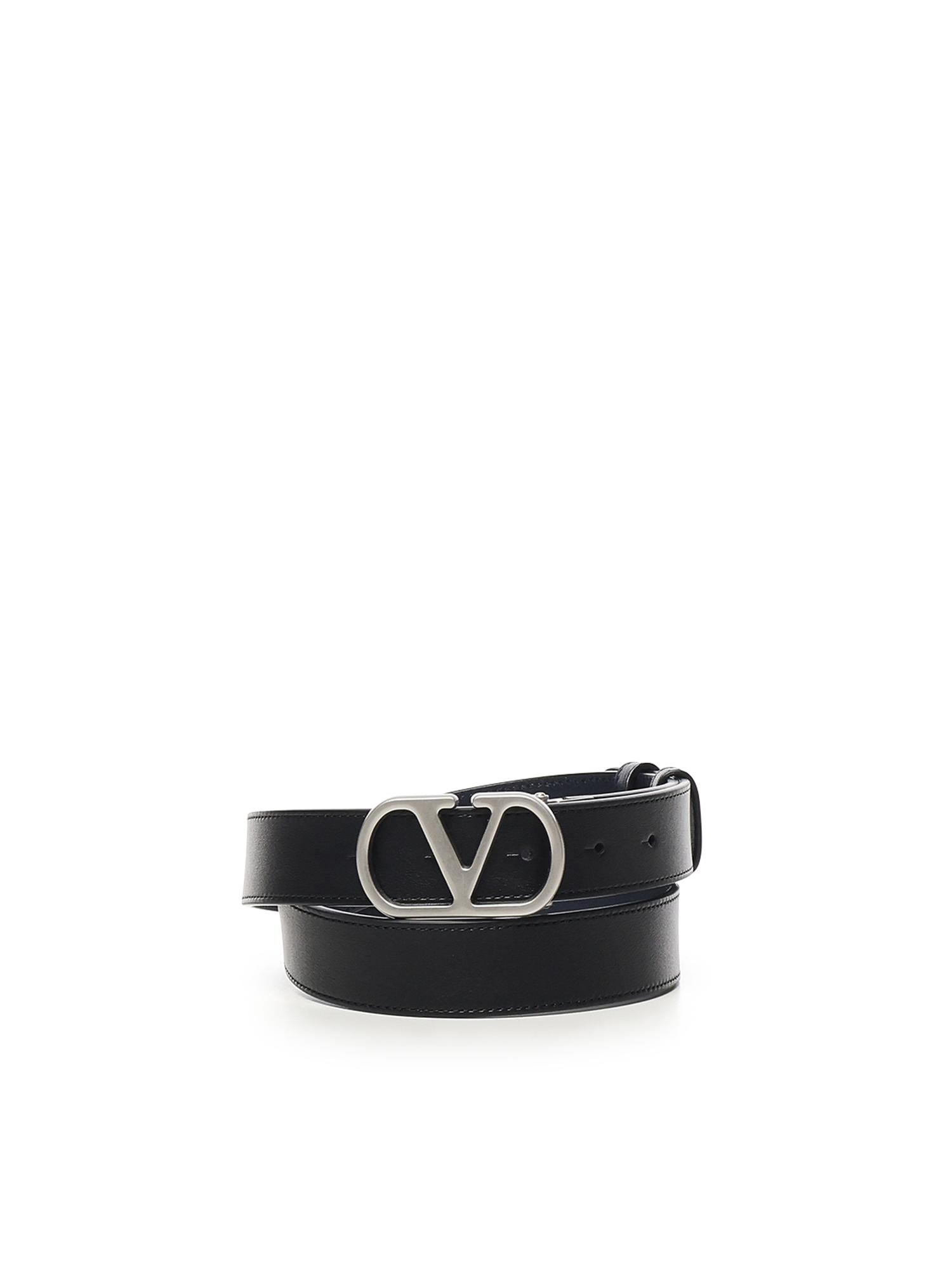 Cintura reversibile Vlogo Signature in pelle<BR/> 7Y2T0SQ3 UPCM77 VALENTINO GARAVANI 
