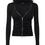 Giacca con zip Bra Cup in pile 850440 TTVI91000 BALENCIAGA 