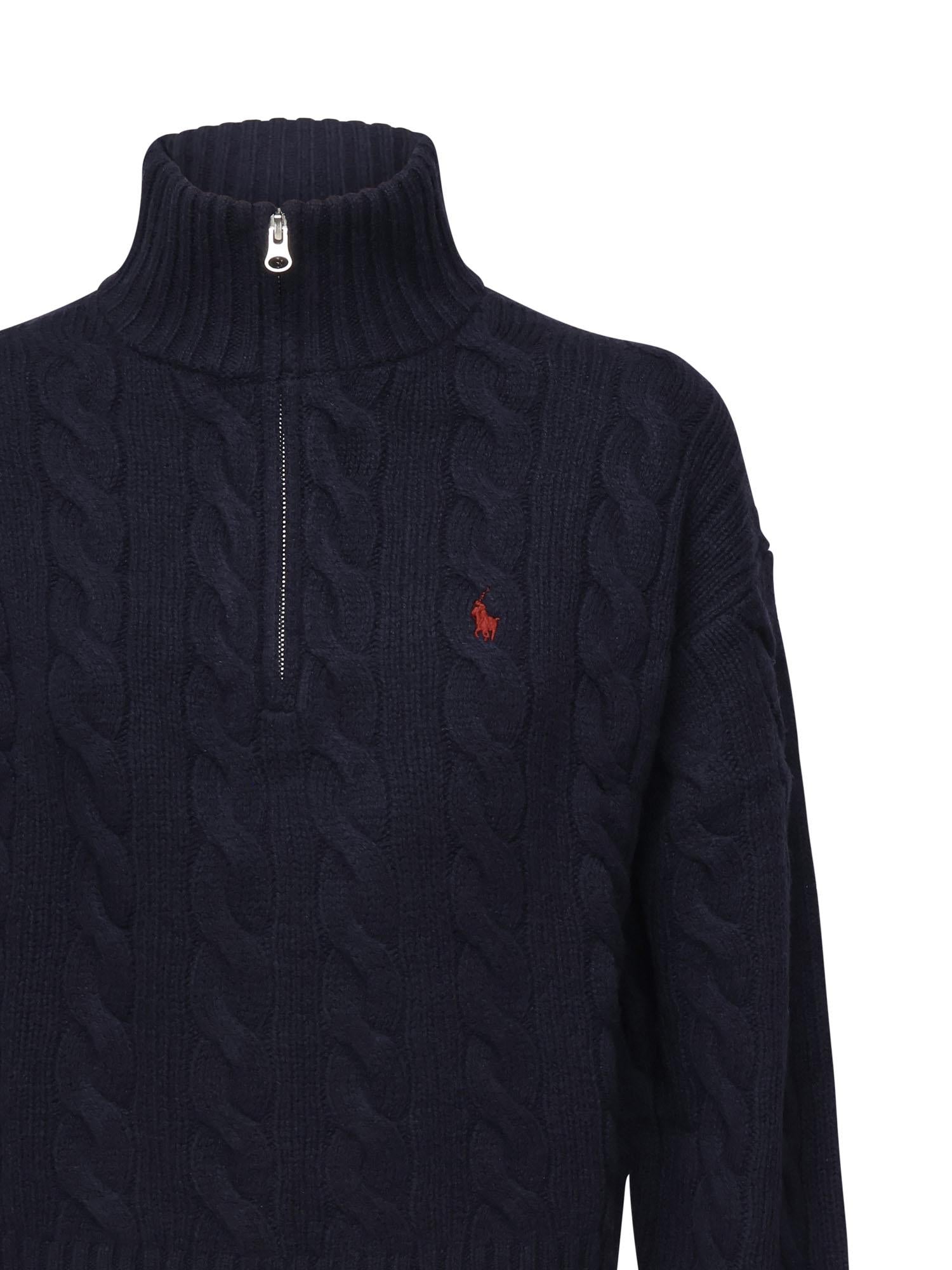 Maglione in lana e cashmere con logo 211972130 004 POLO RALPH LAUREN 
