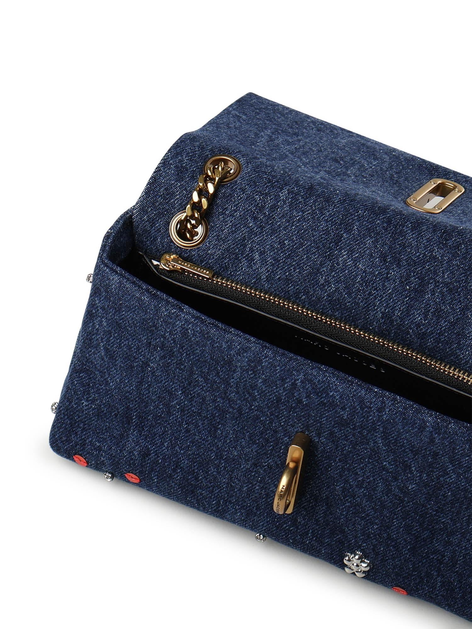 Mini bag 'The dual chain' in denim 2R5SMN017S02 454 MARC JACOBS 