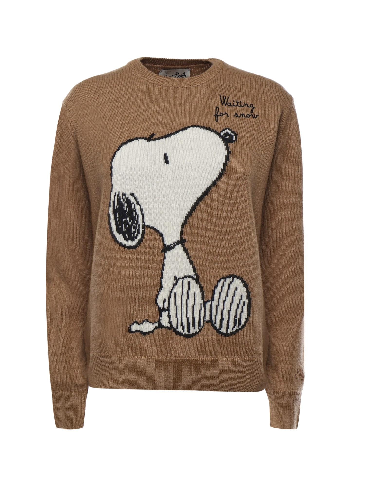 Maglione Snoopy in misto cashmere QUE0010 00435I MC2 SAINT BARTH 