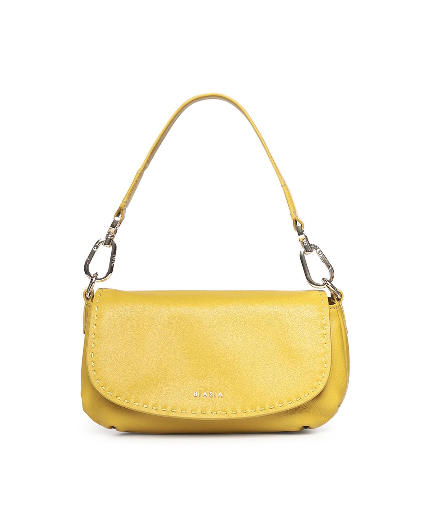 Borsa a spalla in pelle BIBP9VJ01 AVOCADO BIASIA 