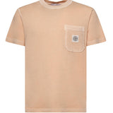 T-shirt con patch Compass L1S152100032 S0057V018E STONE ISLAND 