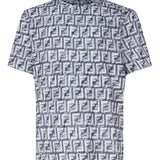 Multi Logo T-shirt FY0936 AR79F04V6 FENDI 