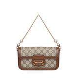 Borsa a spalla Gucci Horsebit 1955 752002 92TCG8563 GUCCI