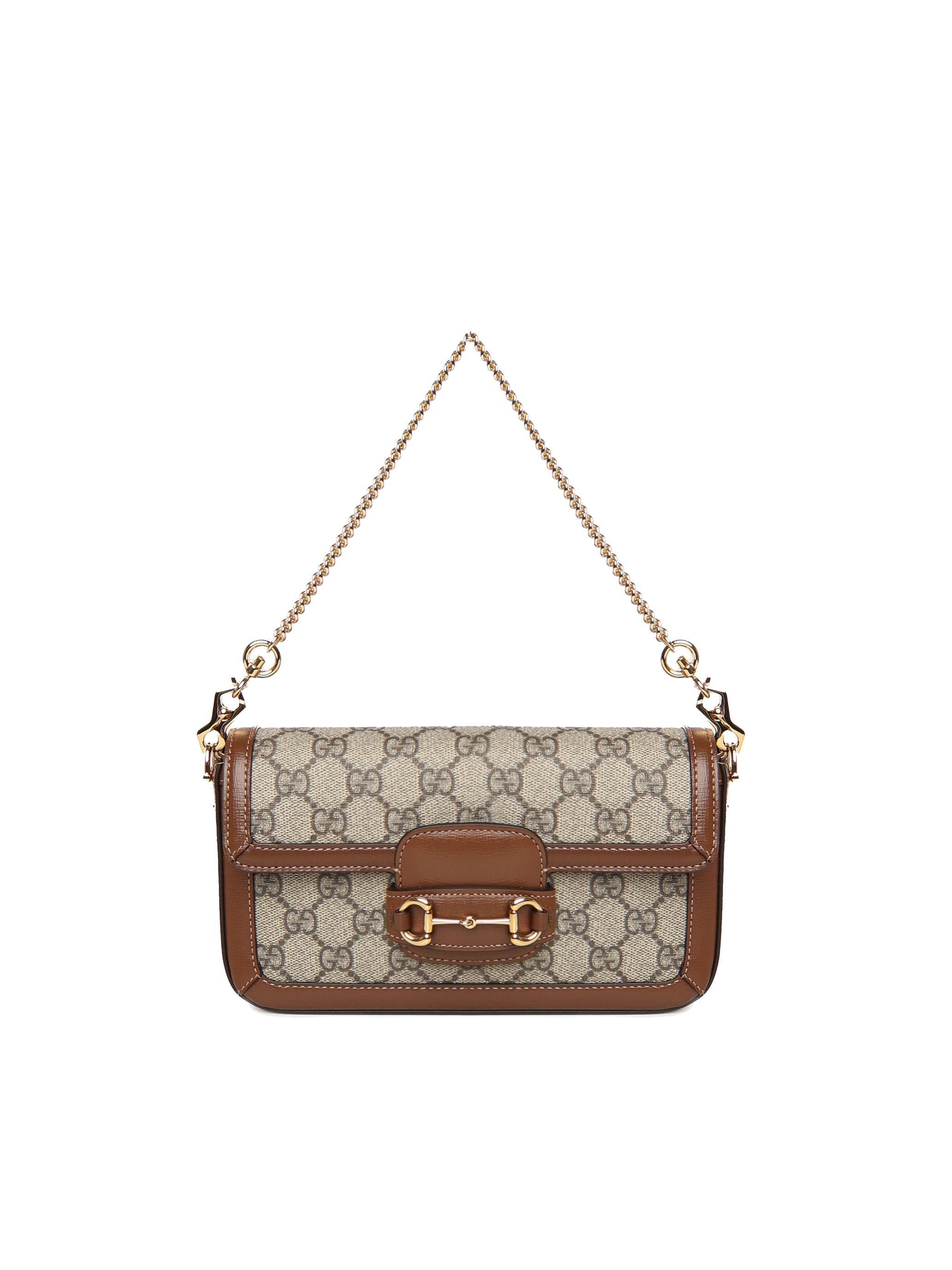 Borsa a spalla Gucci Horsebit 1955 752002 92TCG8563 GUCCI 