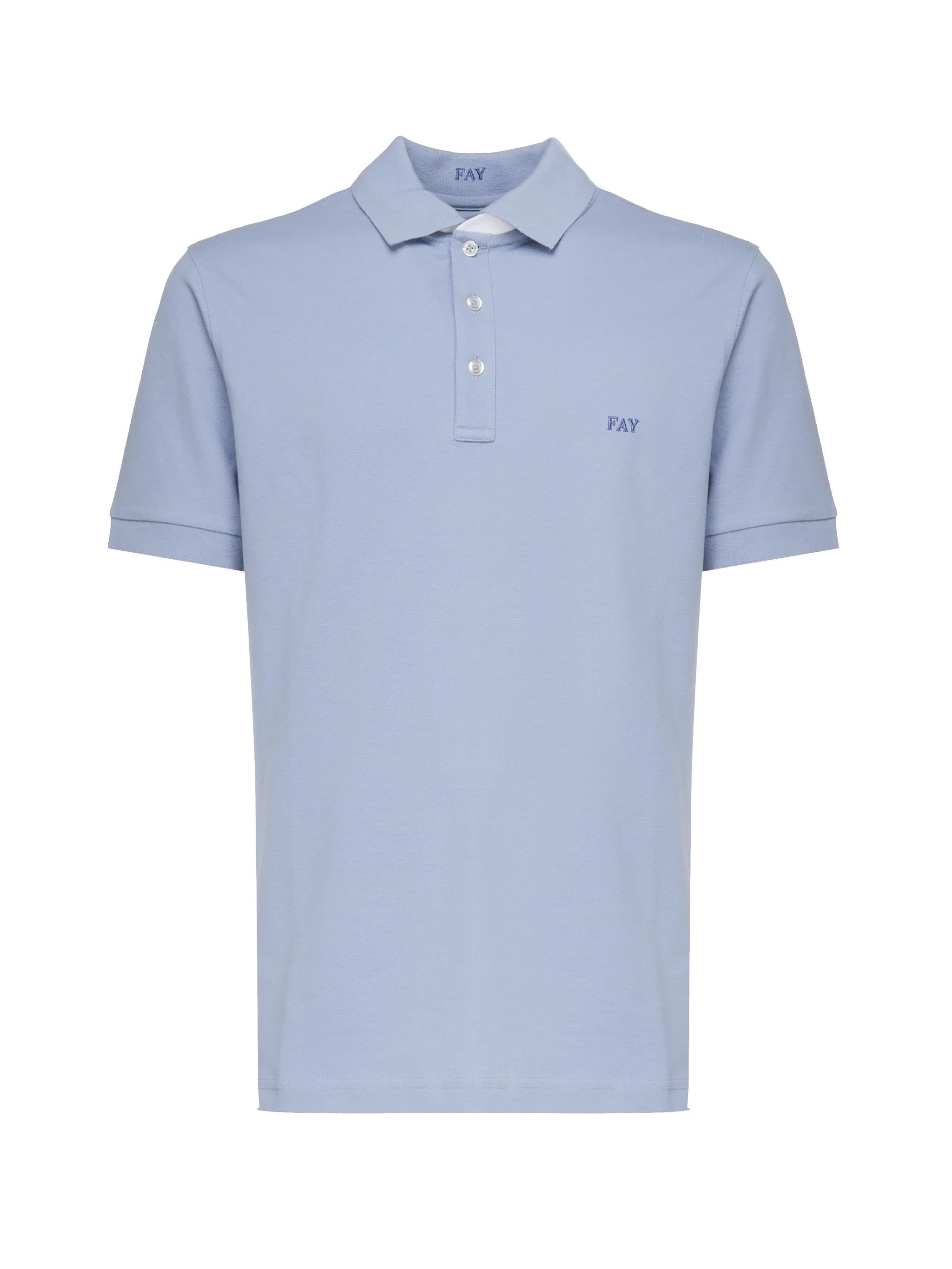 Polo con logo NPMB250135STDW U602 FAY 